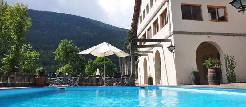 Angelats Hotel - A Signature Boutique Hotel & Restaurant Ribes De Freser Exteriör bild